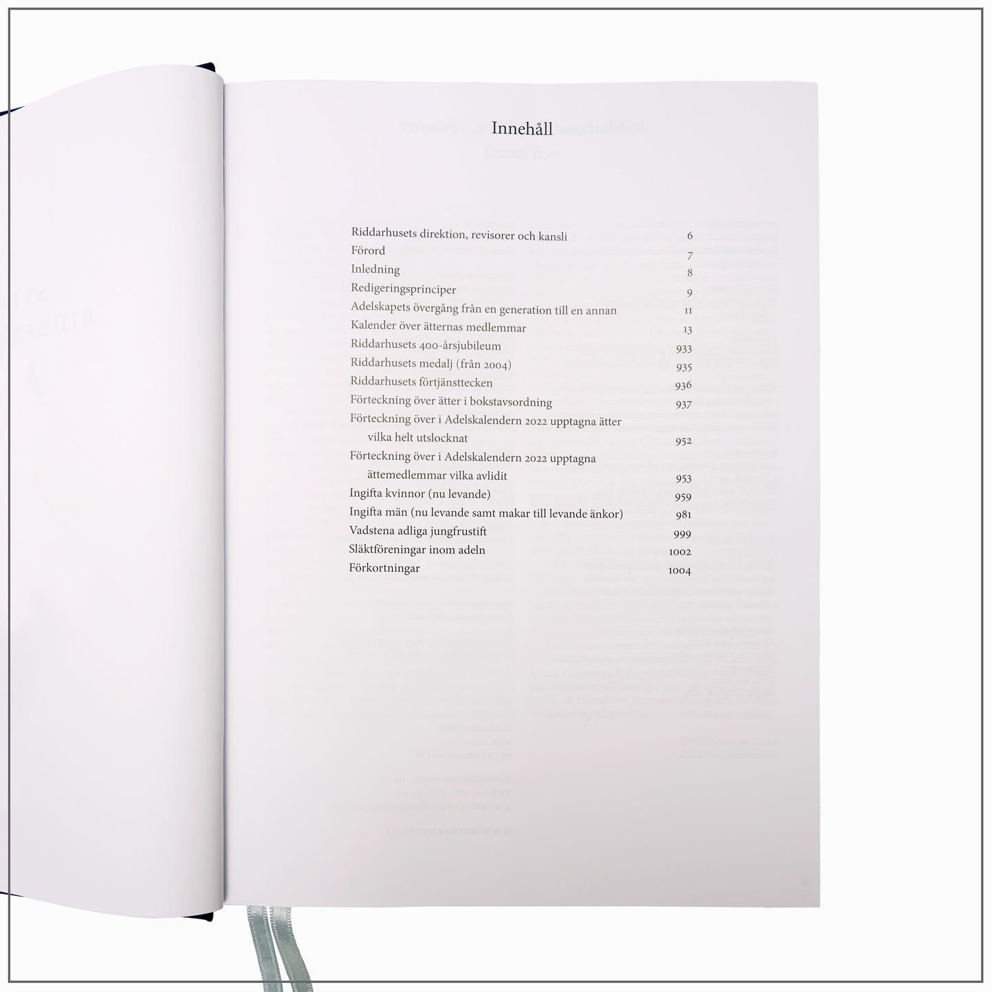 Sveriges Adelskalender 2025